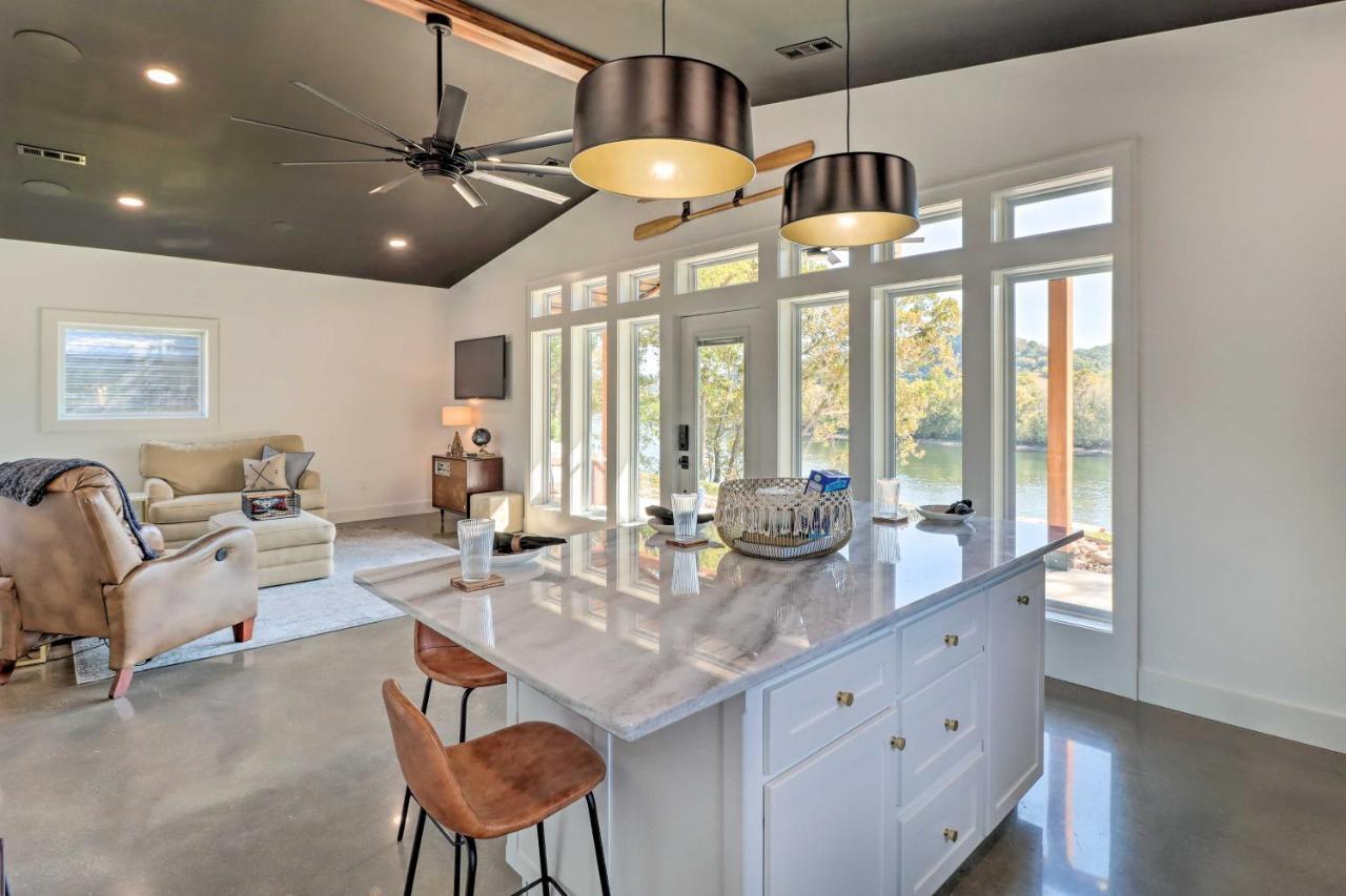Modern Norfork House With Patio On White River! 외부 사진
