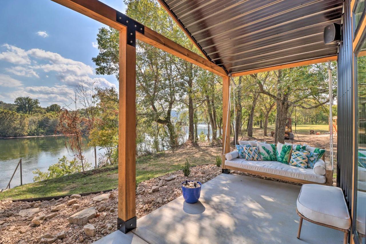 Modern Norfork House With Patio On White River! 외부 사진